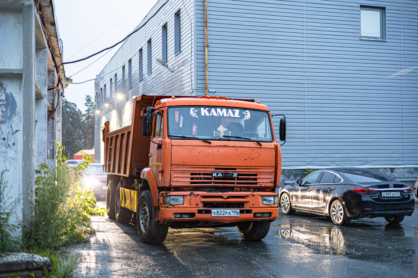 Свердловская область, № Х 822 РА 196 — КамАЗ-6520 [652000]