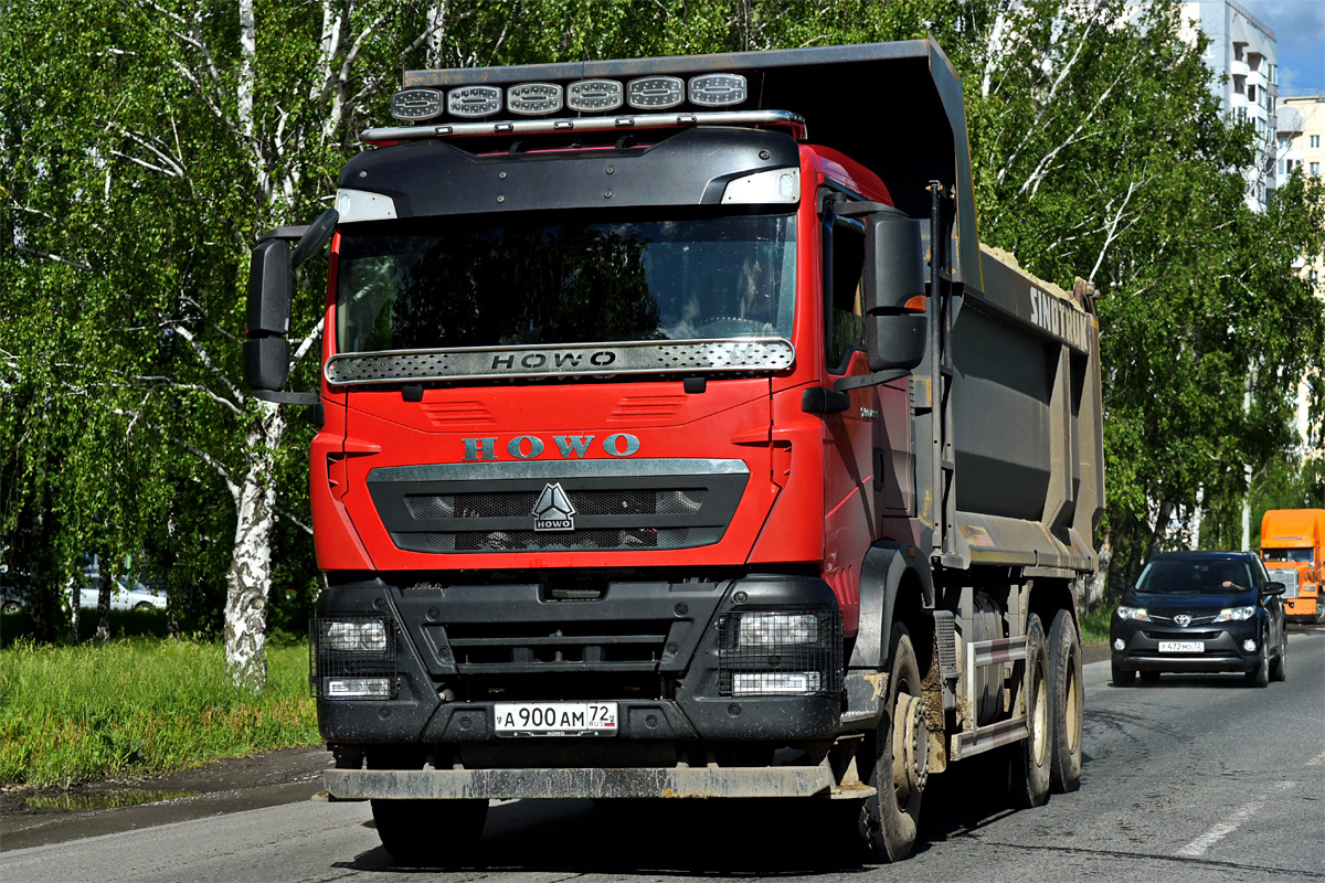 Тюменская область, № А 900 АМ 72 — Howo T5G