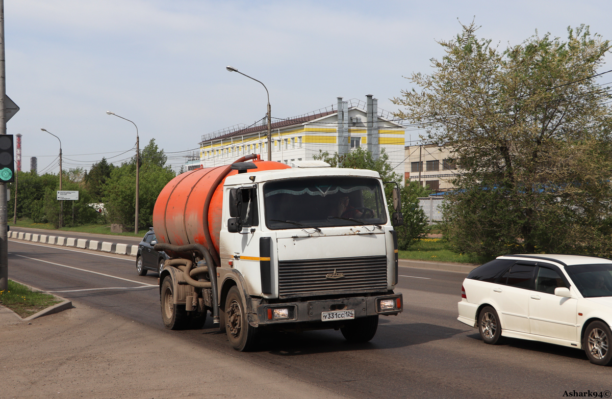 Красноярский край, № У 331 СС 124 — МАЗ-54323