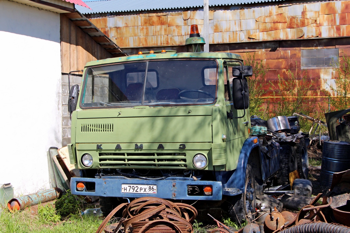 Томская область, № Н 792 РХ 86 — КамАЗ-5410