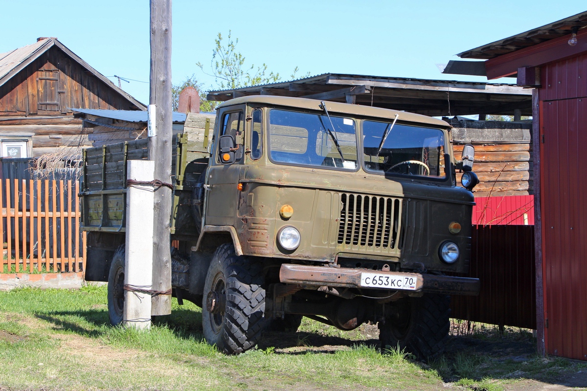 Томская область, № С 653 КС 70 — ГАЗ-66 (общая модель)