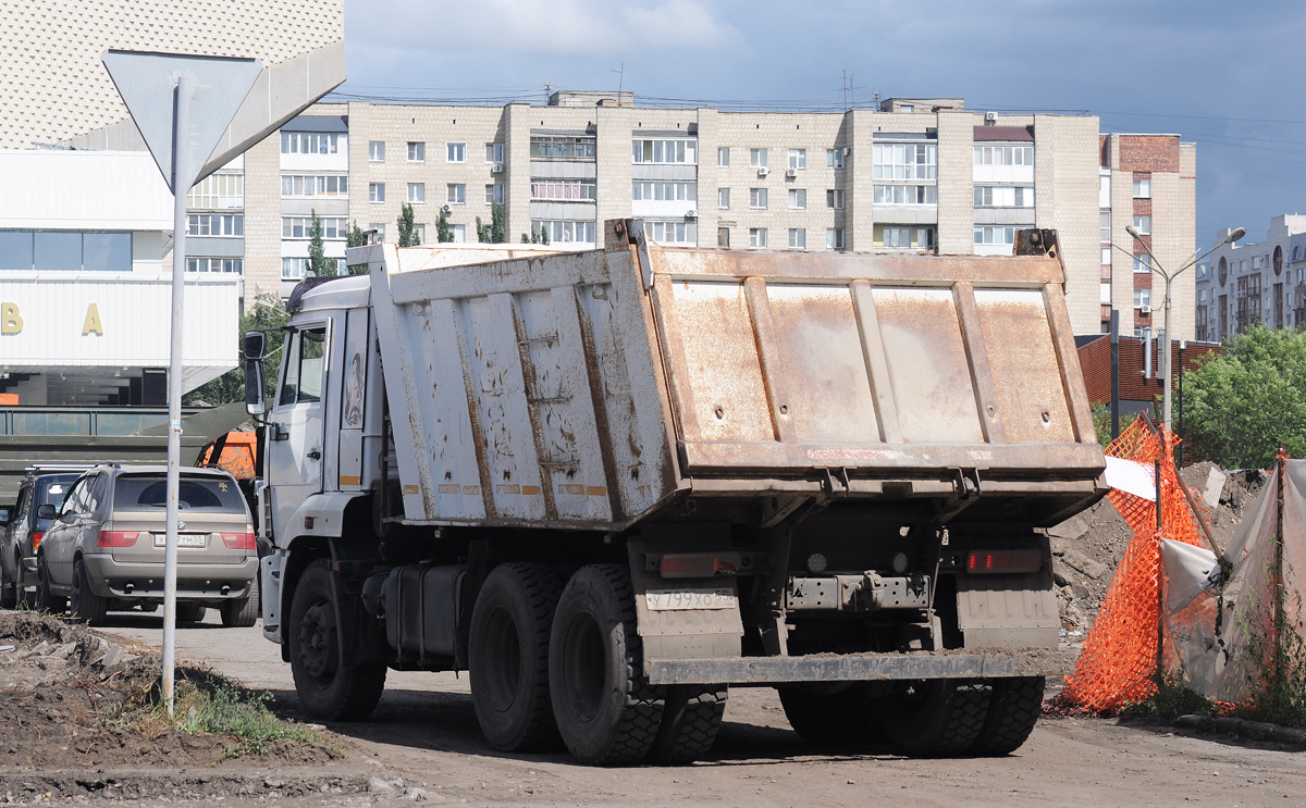 Омская область, № У 799 ХО 55 — КамАЗ-65116-A4(23)