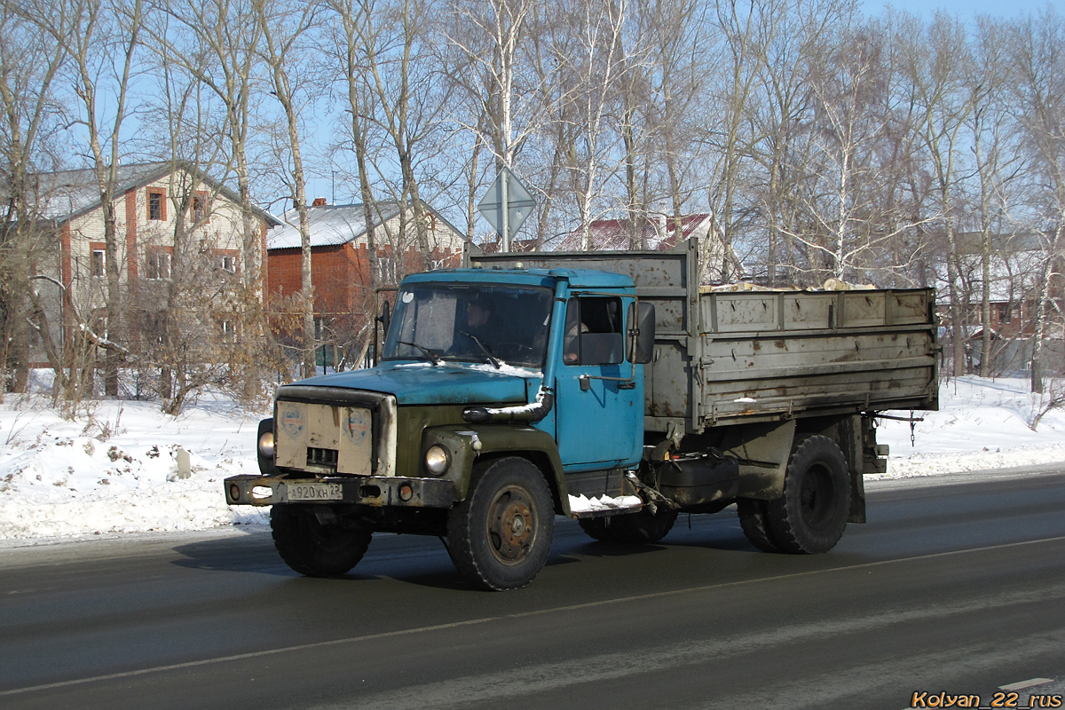 Алтайский край, № А 920 ХН 22 — ГАЗ-4301
