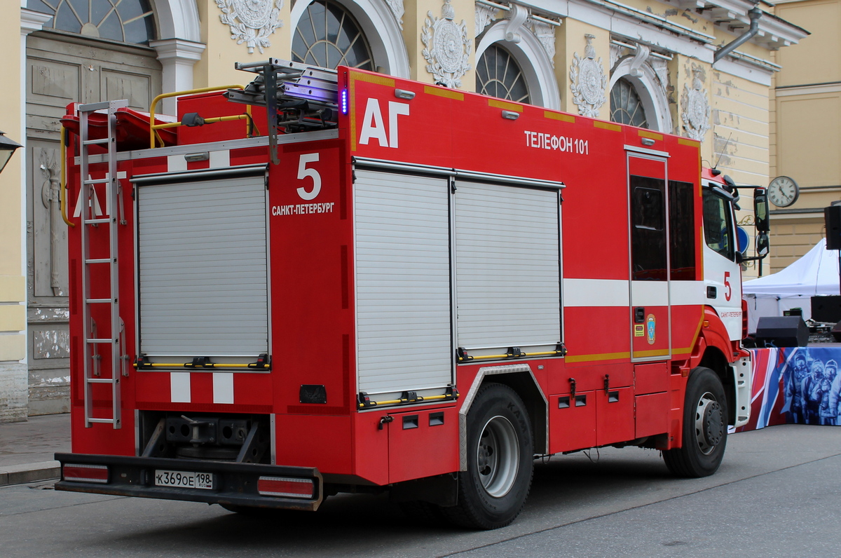 Санкт-Петербург, № К 369 ОЕ 198 — КамАЗ-5325-G5(69)