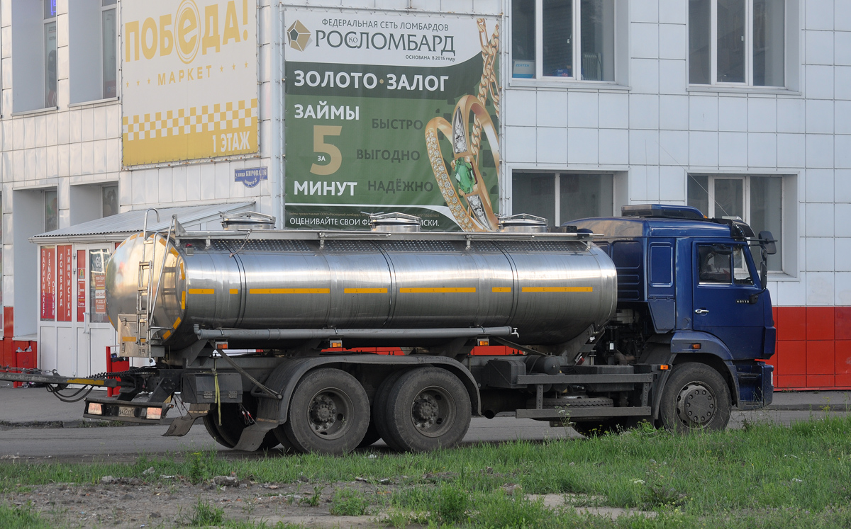 Омская область, № А 432 ХХ 155 — КамАЗ-65116-62