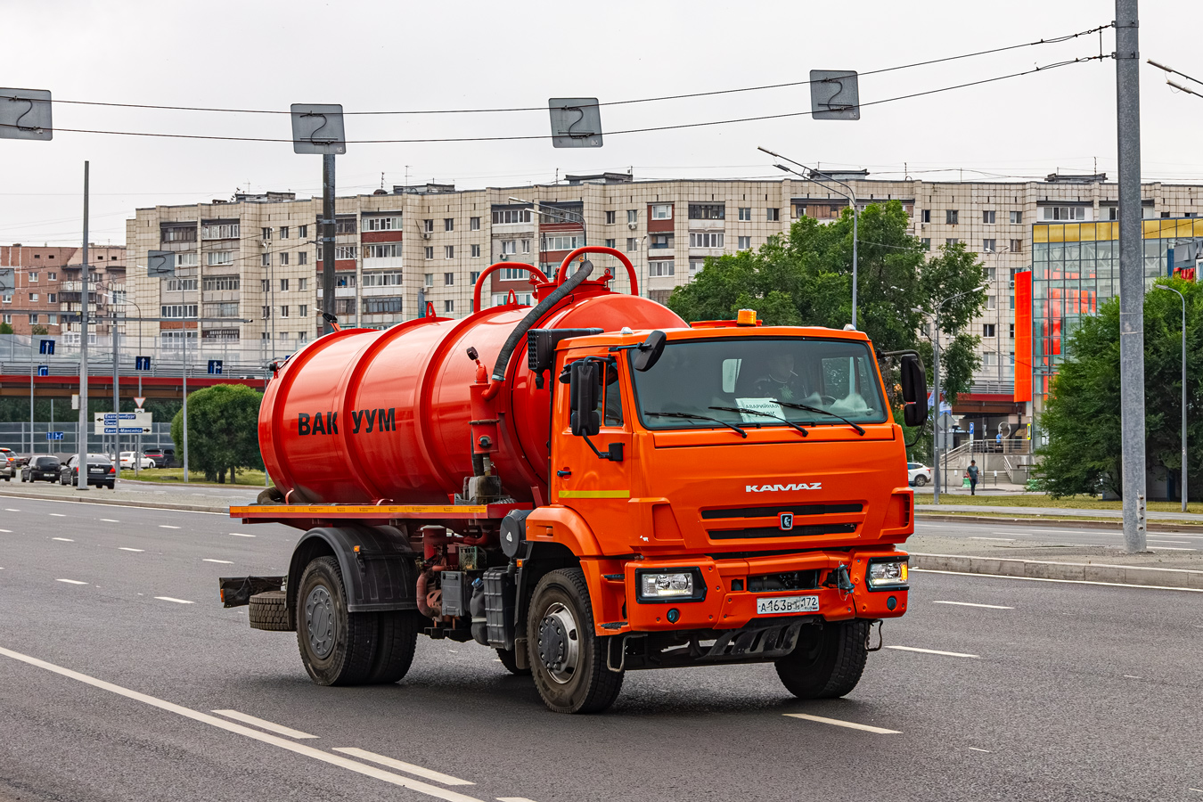 Тюменская область, № А 163 ВТ 172 — КамАЗ-53605 (общая модель)