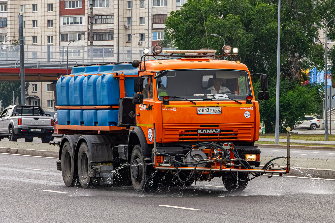 Тюменская область, № О 813 МЕ 72 — КамАЗ-65115-62