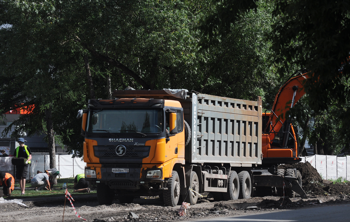 Омская область, № А 668 ВН 155 — Shaanxi Shacman X3000 SX3318