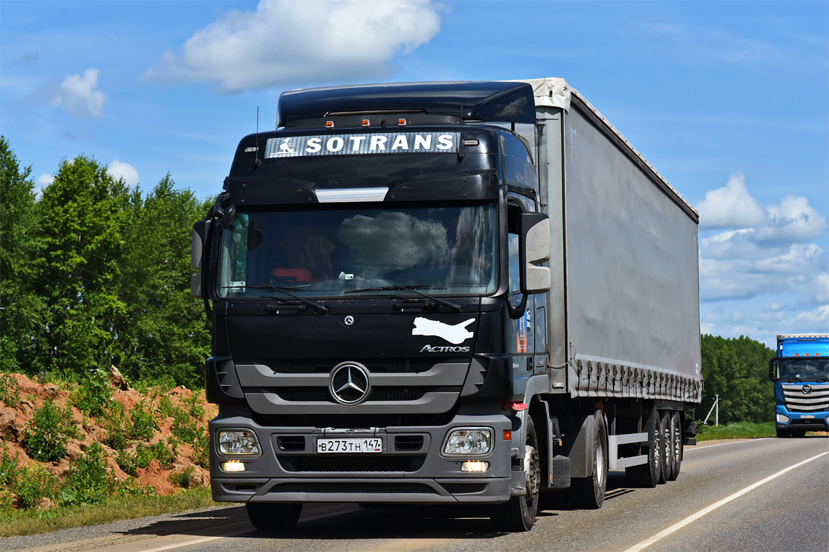 Санкт-Петербург, № В 273 ТН 147 — Mercedes-Benz Actros ('2009) 1844