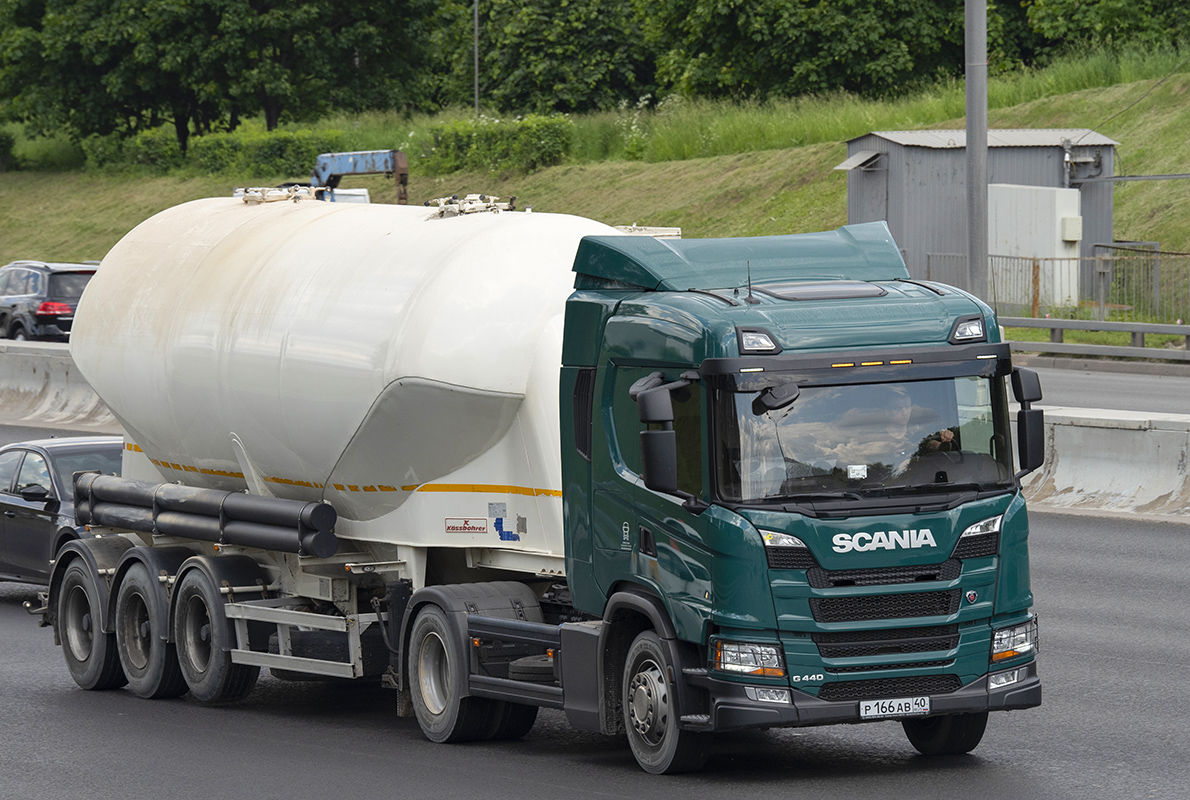 Калужская область, № Р 166 АВ 40 — Scania ('2016) G440