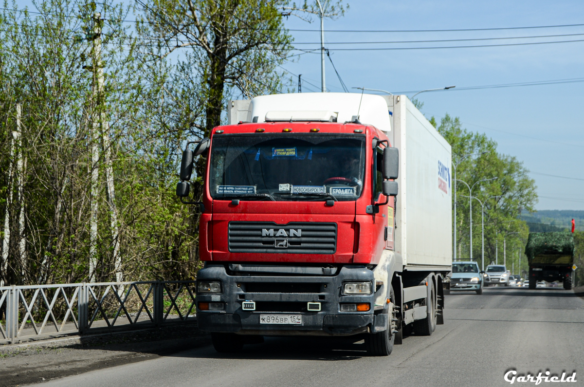 Новосибирская область, № К 896 ВР 154 — MAN TGA 26.350