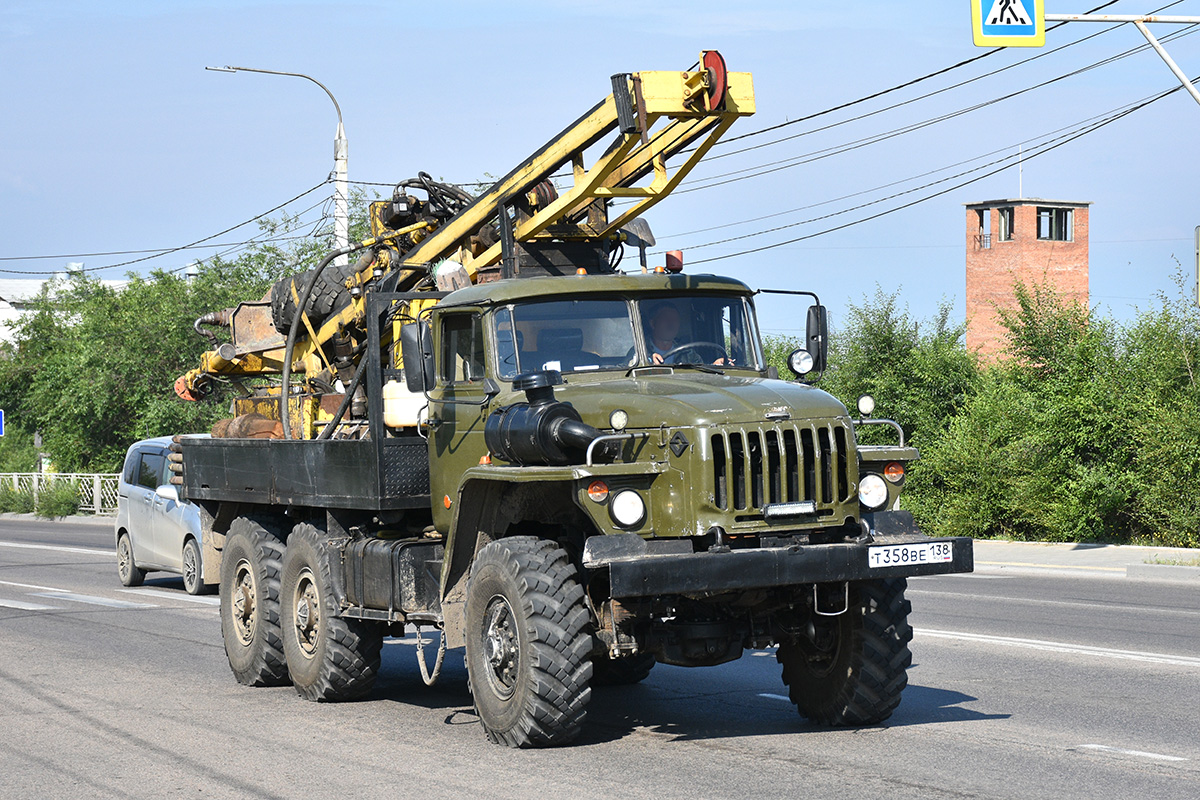 Иркутская область, № Т 358 ВЕ 138 — Урал-375 (общая модель)