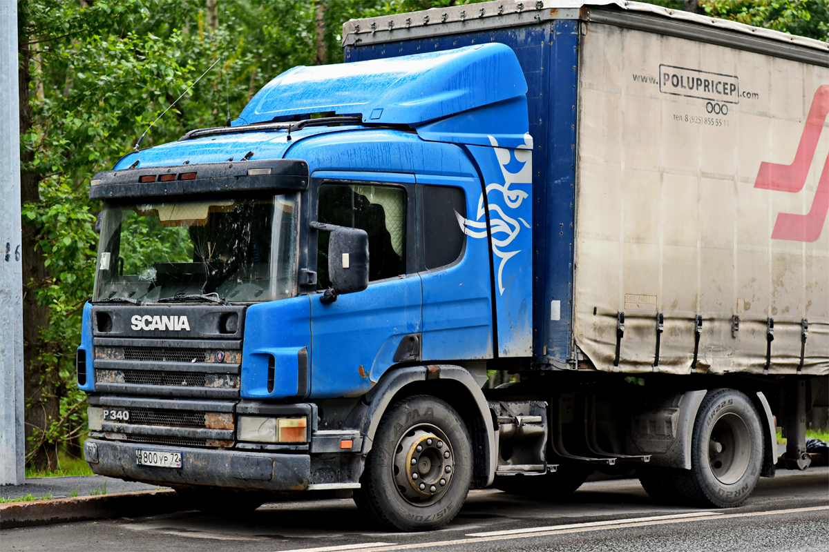 Тюменская область, № Р 800 УР 72 — Scania ('2004) P340