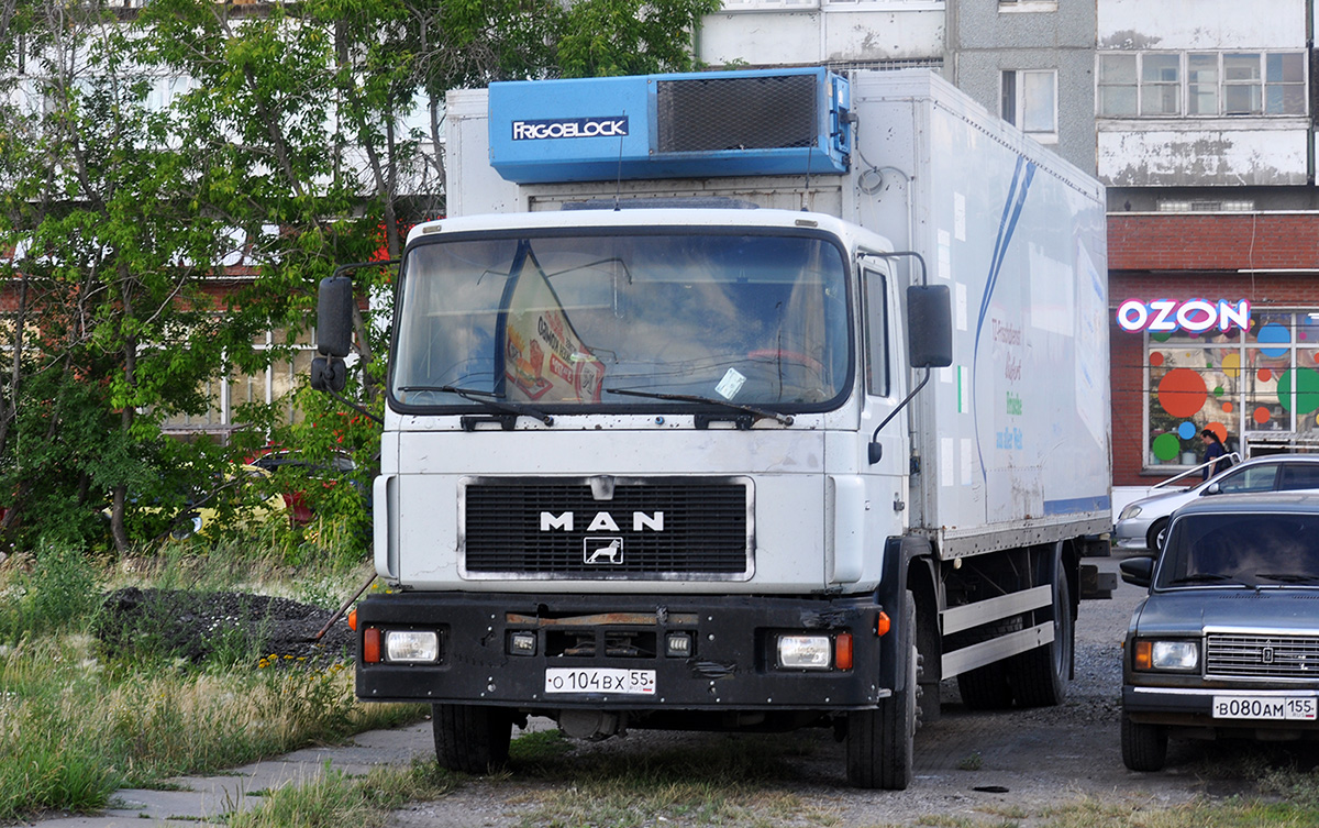 Омская область, № О 104 ВХ 55 — MAN M90 (общая модель)