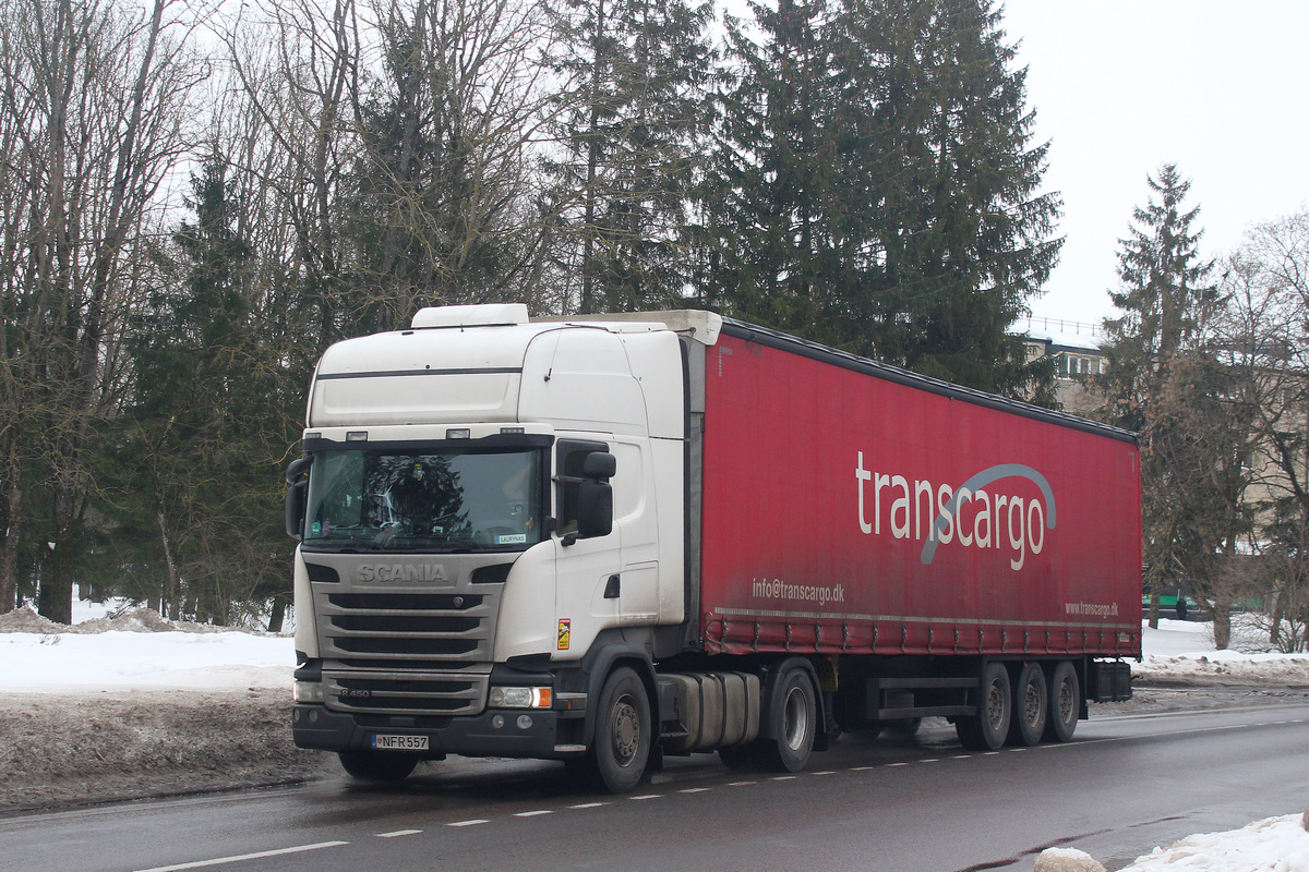 Литва, № NFR 557 — Scania ('2013) R450