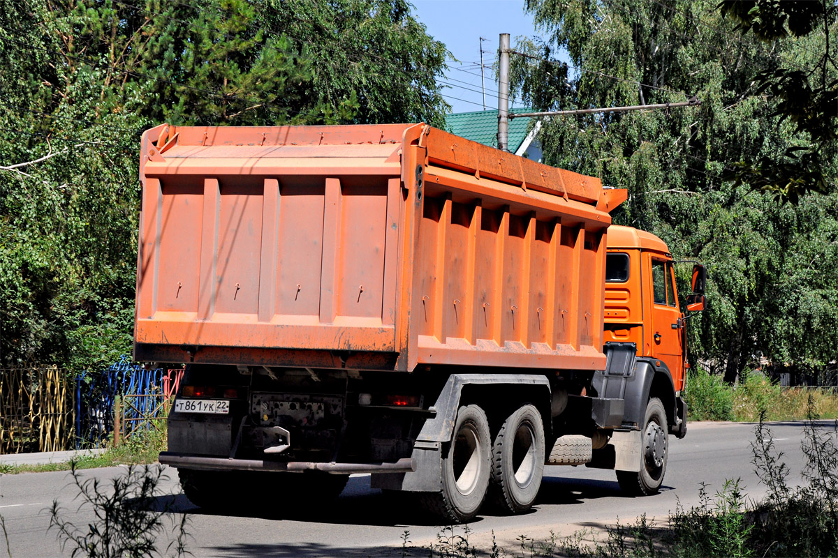 Алтайский край, № Т 861 УК 22 — КамАЗ-65115-62