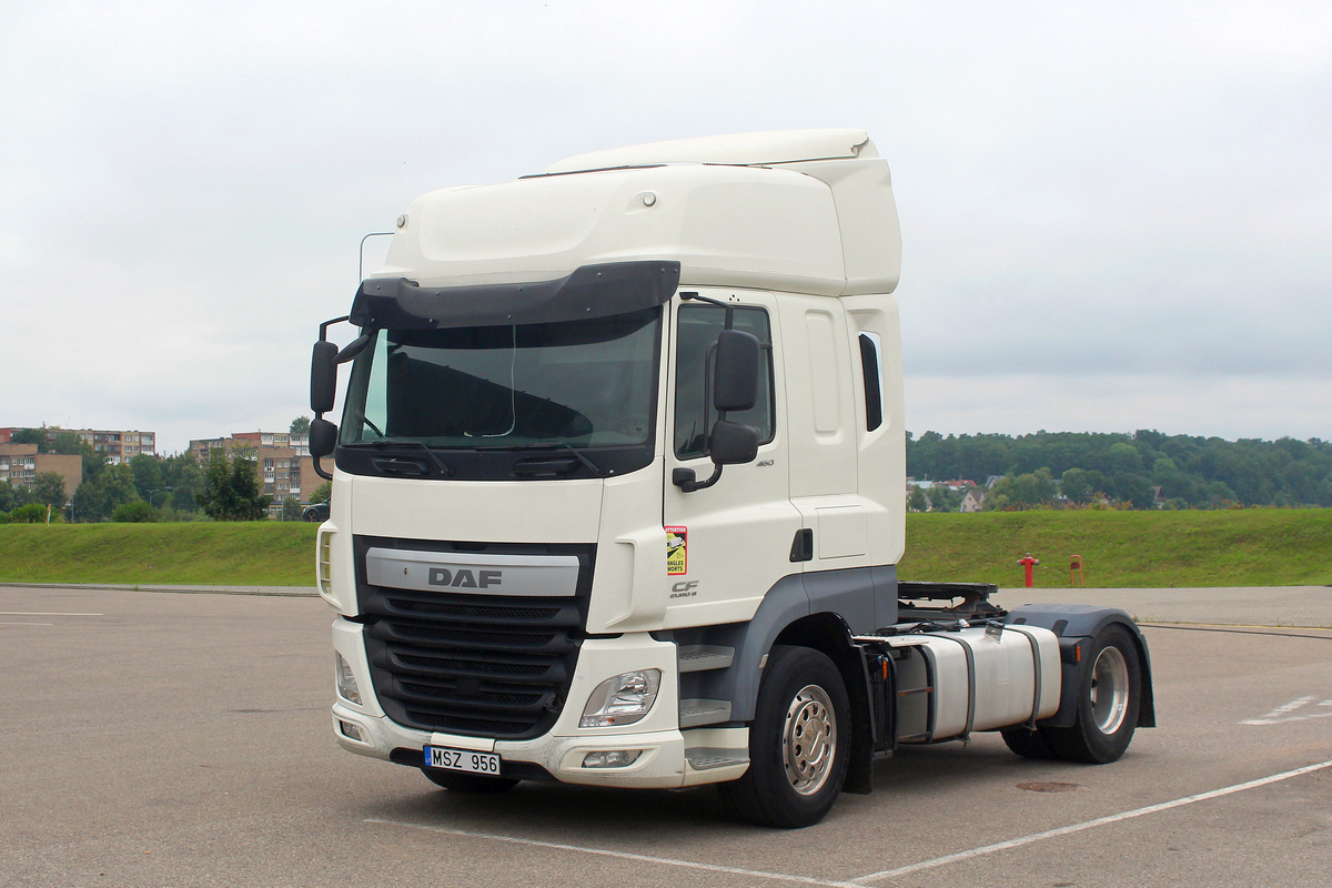 Литва, № MSZ 956 — DAF CF Euro6 FT