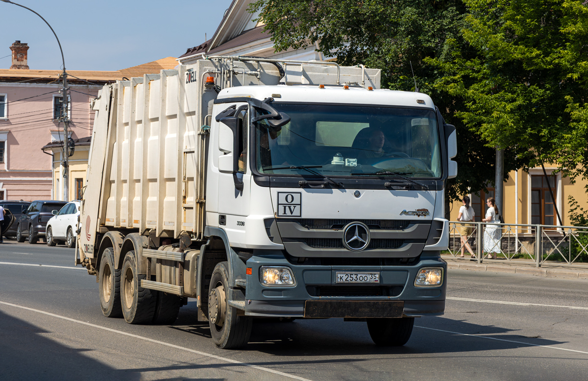 Вологодская область, № К 253 ОО 35 — Mercedes-Benz Actros '09 3336 [Z9M]