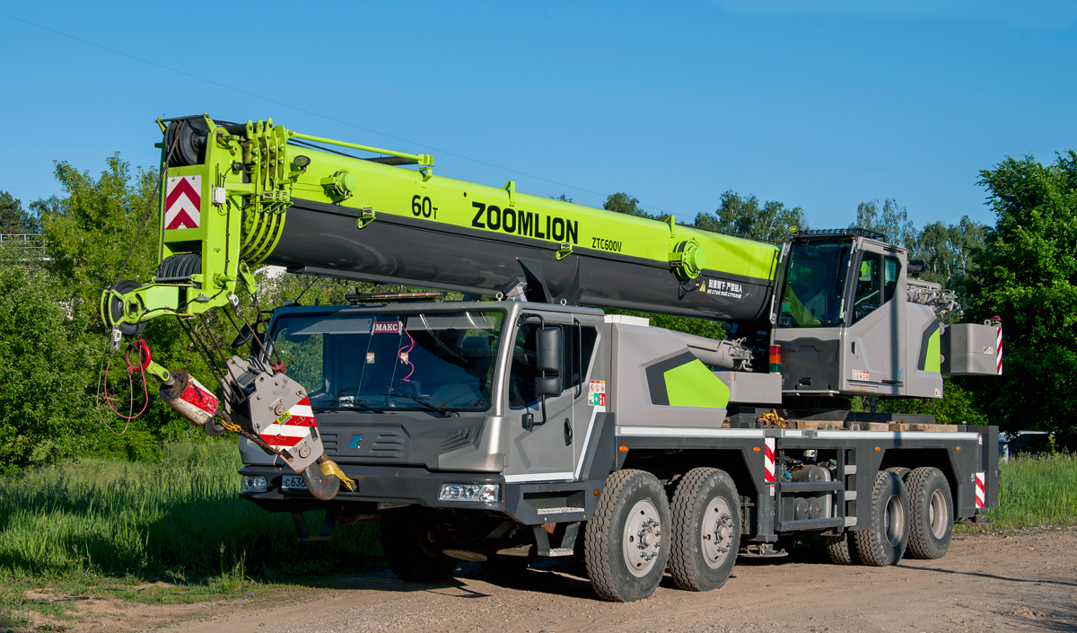 Калужская область, № С 636 НВ 40 — Zoomlion ZLJ5440JQZV (ZTC600V)