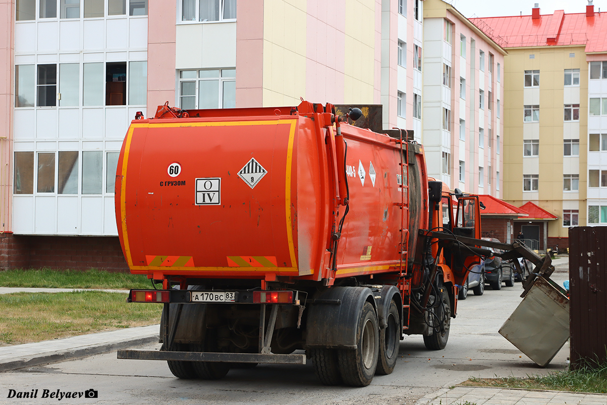 Ненецкий автономный округ, № А 170 ВС 83 — КамАЗ-65115-A4(23)