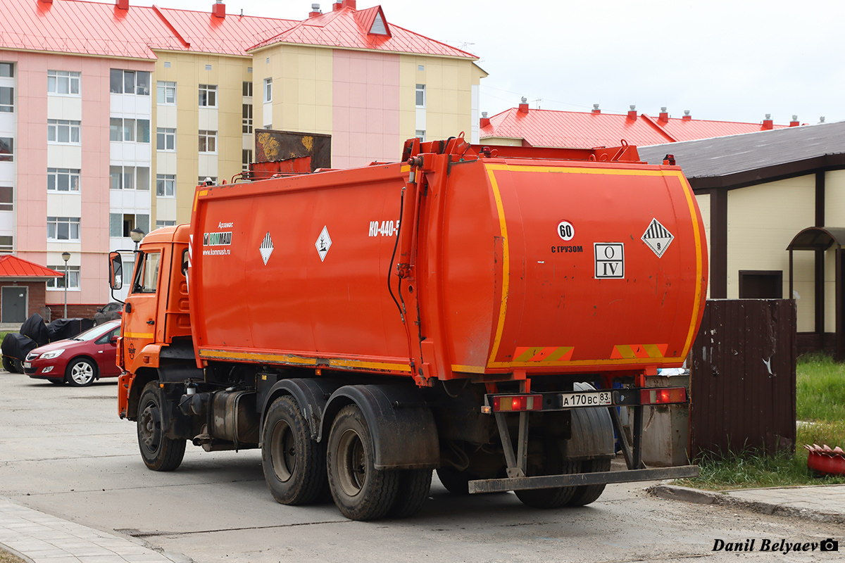 Ненецкий автономный округ, № А 170 ВС 83 — КамАЗ-65115-A4(23)