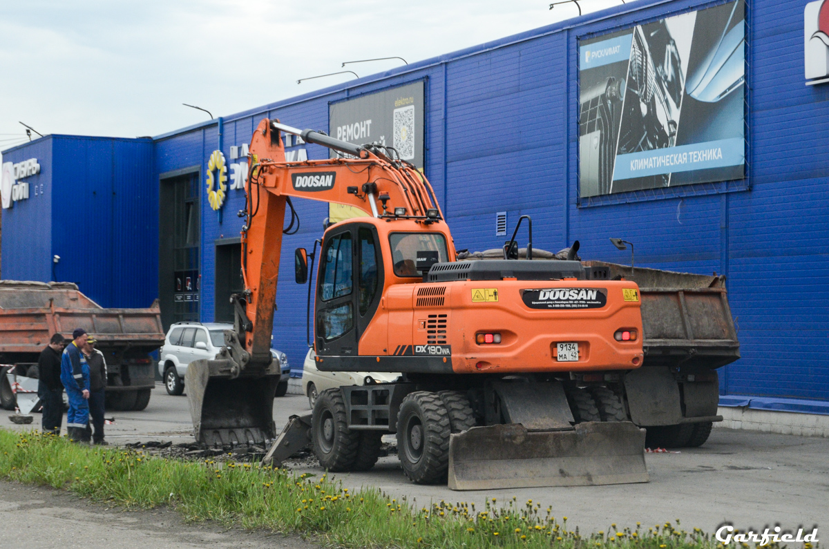 Кемеровская область, № 9134 МА 42 — Doosan DX190W