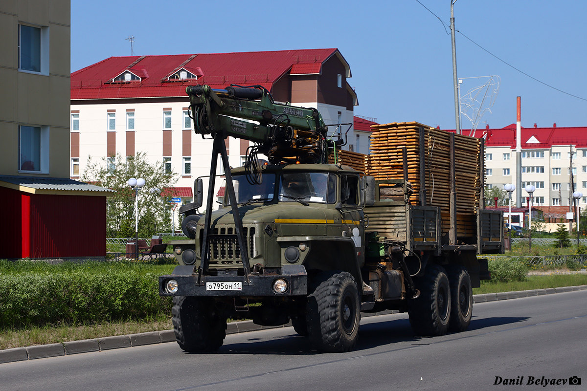 Коми, № О 795 ОН 11 — Урал-4320-40