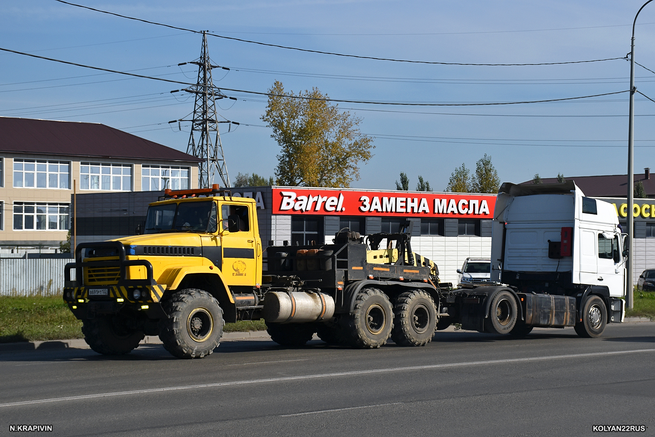 Алтайский край, № В 691 РТ 122 — КрАЗ-260