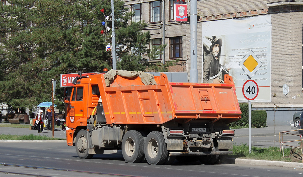 Оренбургская область, № Х 877 СК 56 — КамАЗ-65115 (общая модель)