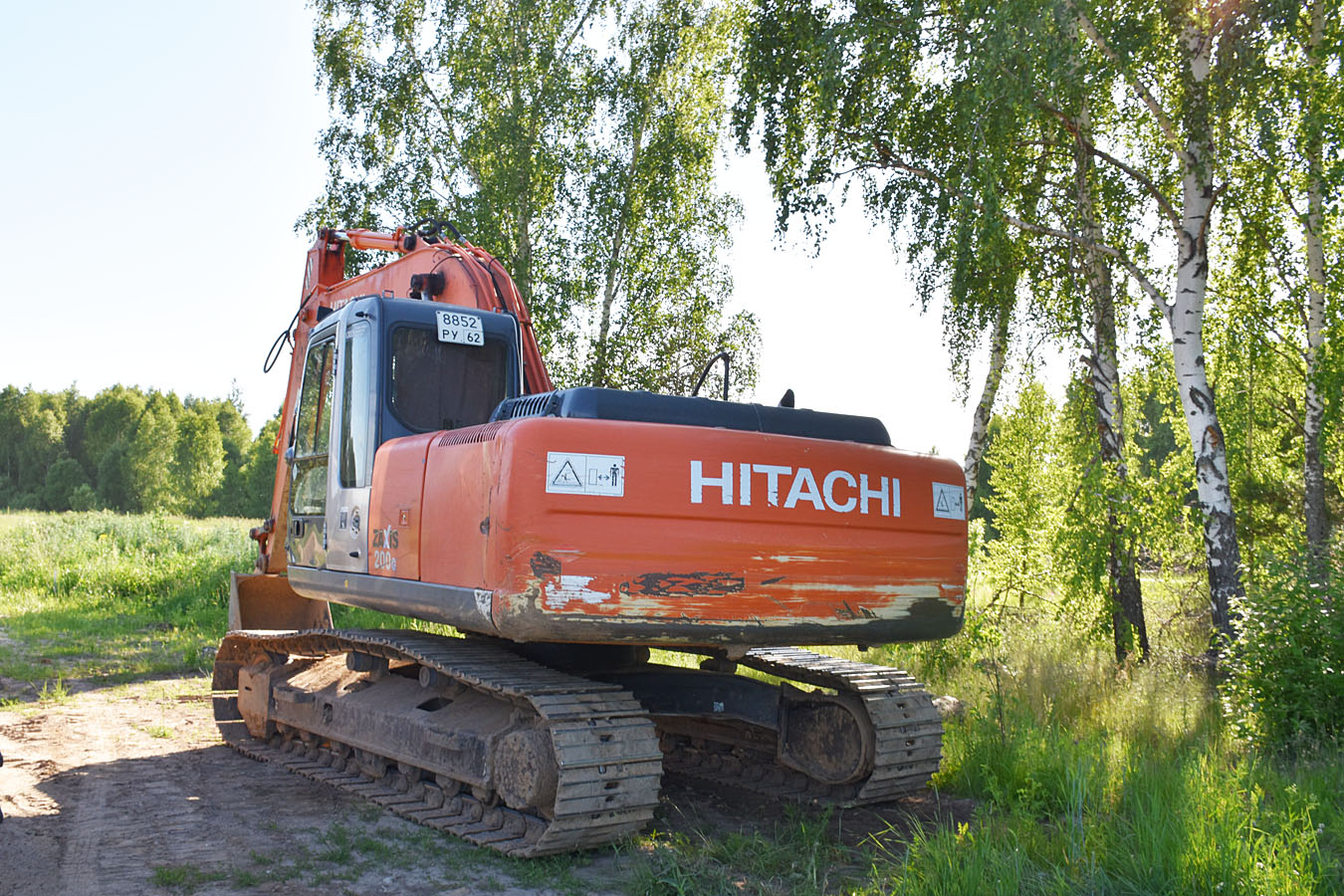 Рязанская область, № 8852 РУ 62 — Hitachi (общая модель)