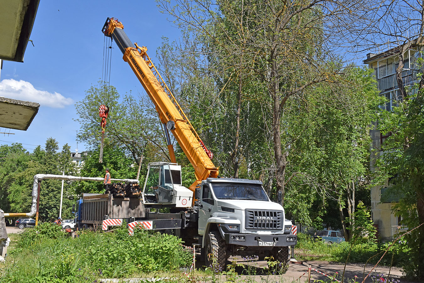 Рязанская область, № М 317 УВ 62 — Урал NEXT 4320-72