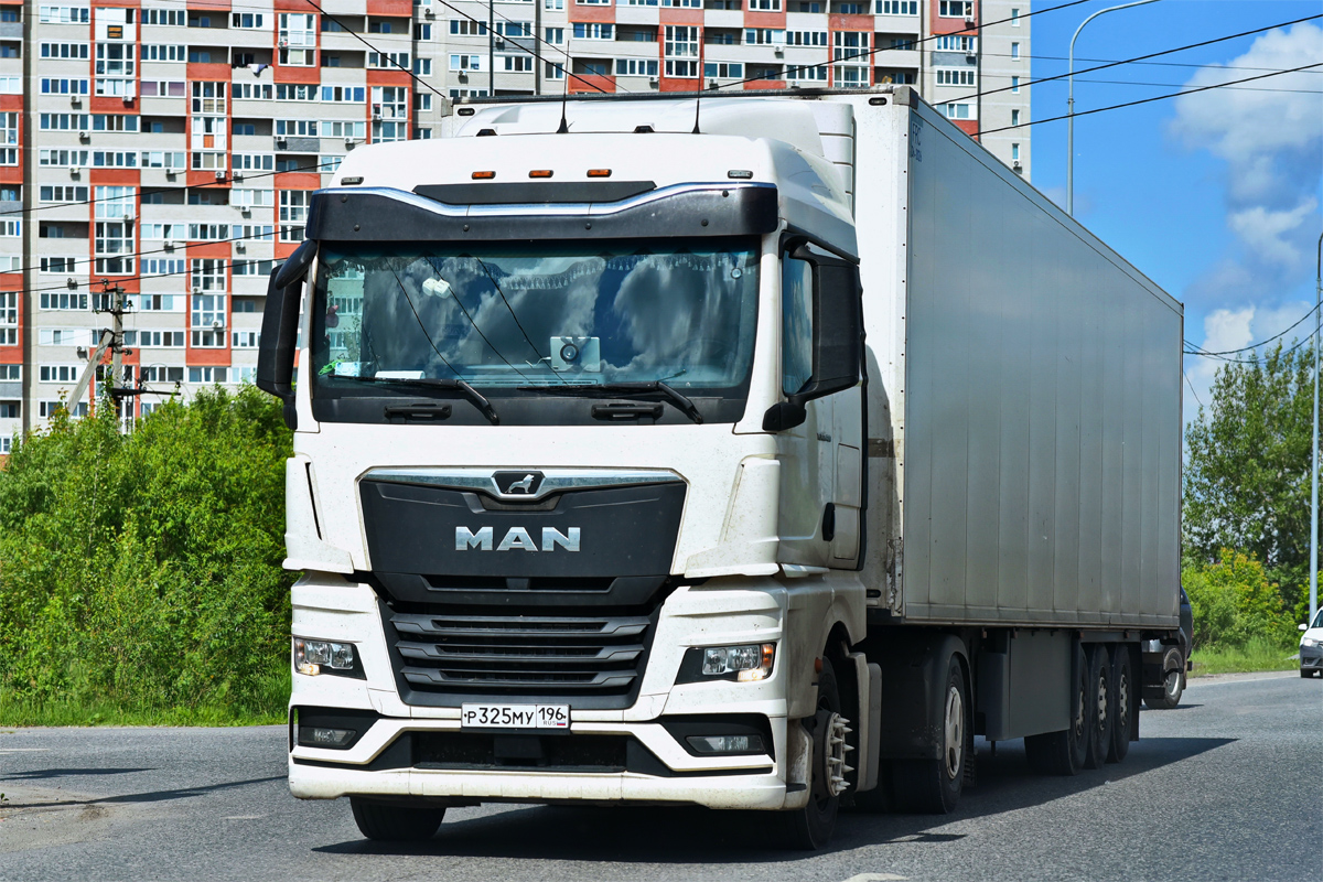 Свердловская область, № Р 325 МУ 196 — MAN TGX ('2020) (Общая модель)