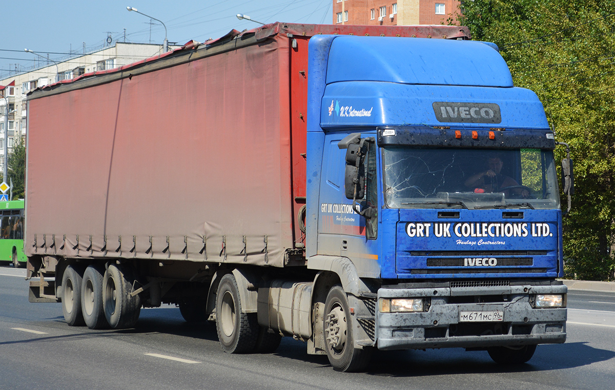 Свердловская область, № М 671 МС 96 — IVECO (общая модель)