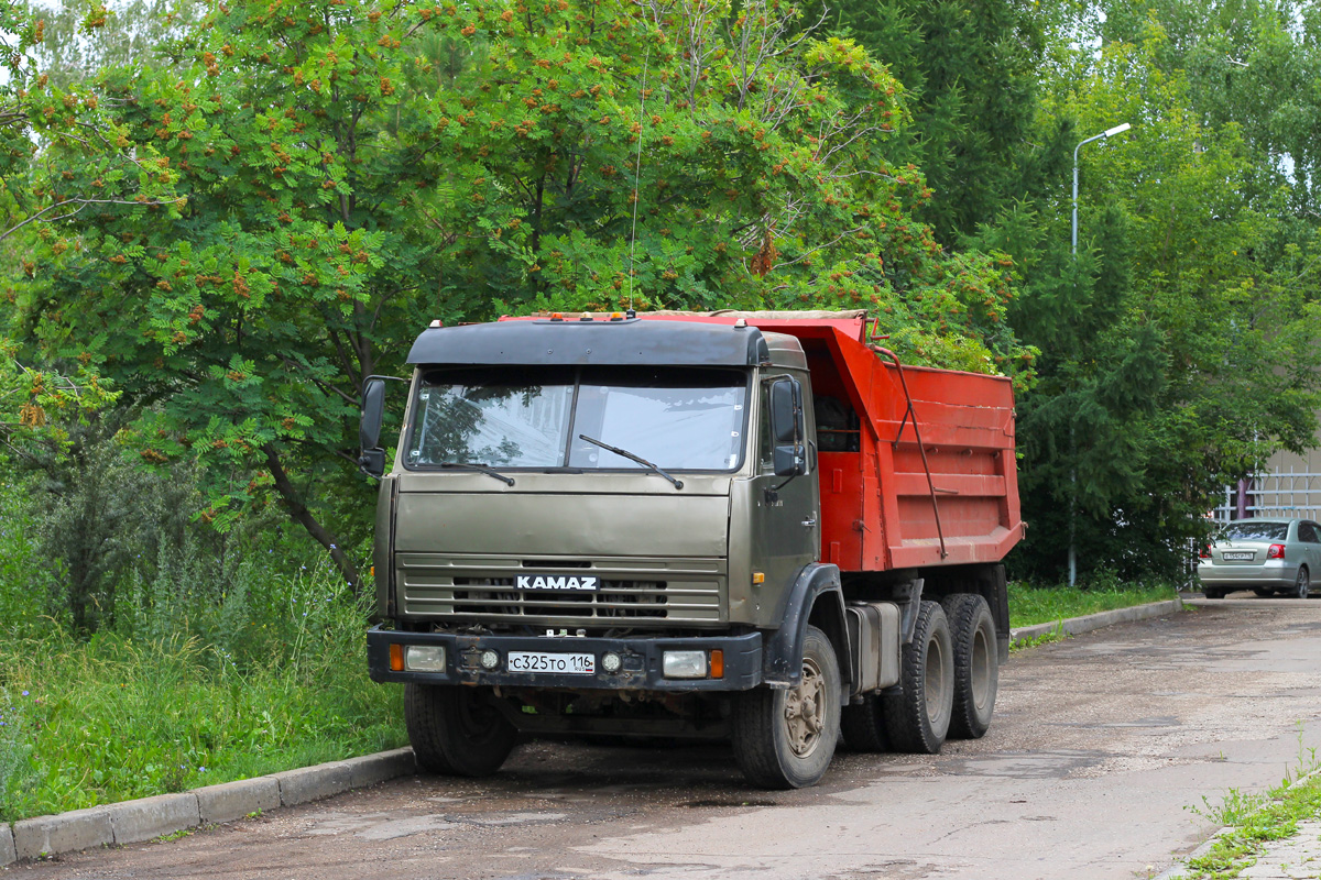 Татарстан, № С 325 ТО 116 — КамАЗ-55111 (общая модель)