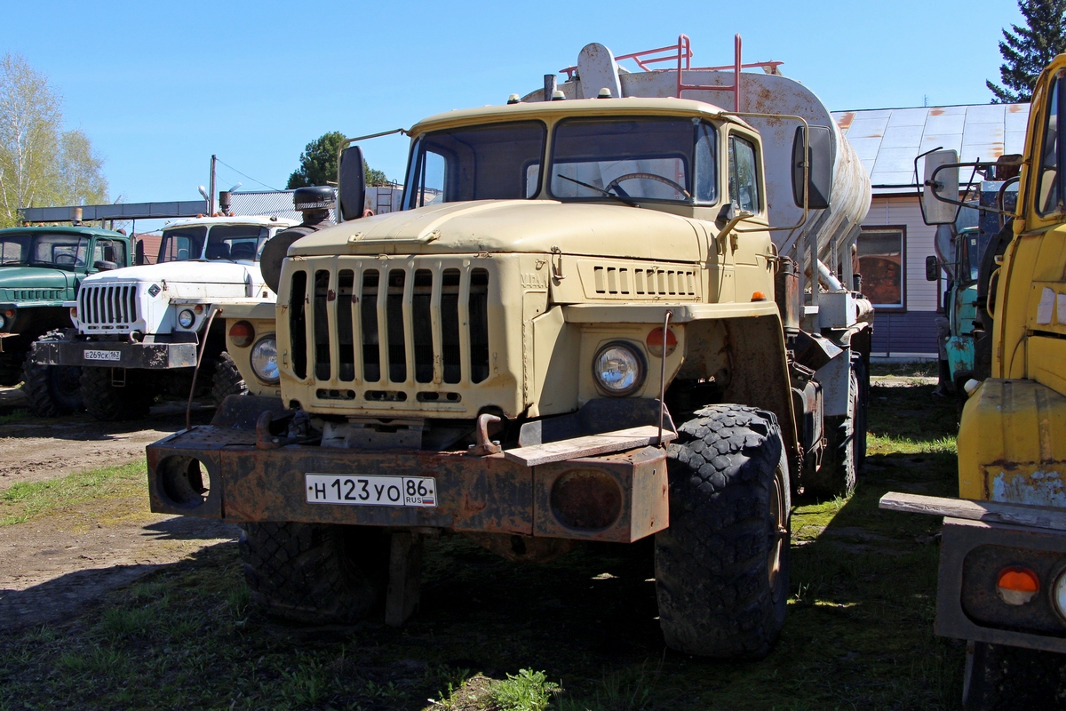 Томская область, № Н 123 УО 86 — Урал-4320-30