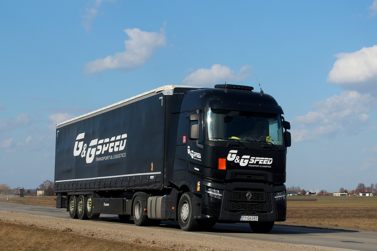 Польша, № PY 06341 — Renault T-Series ('2021)