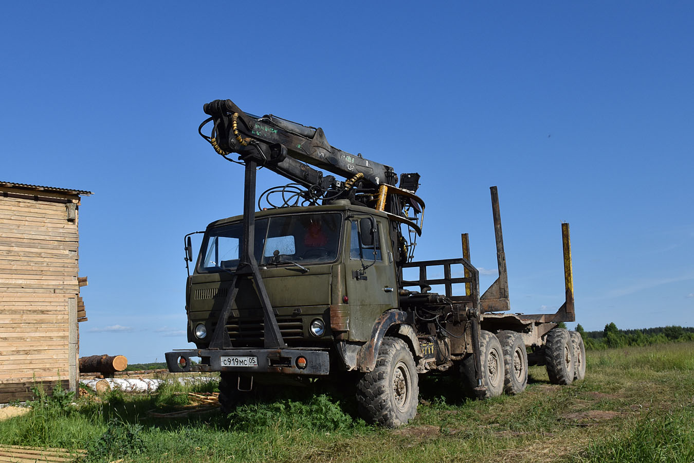Рязанская область, № С 919 МС 05 — КамАЗ-4310