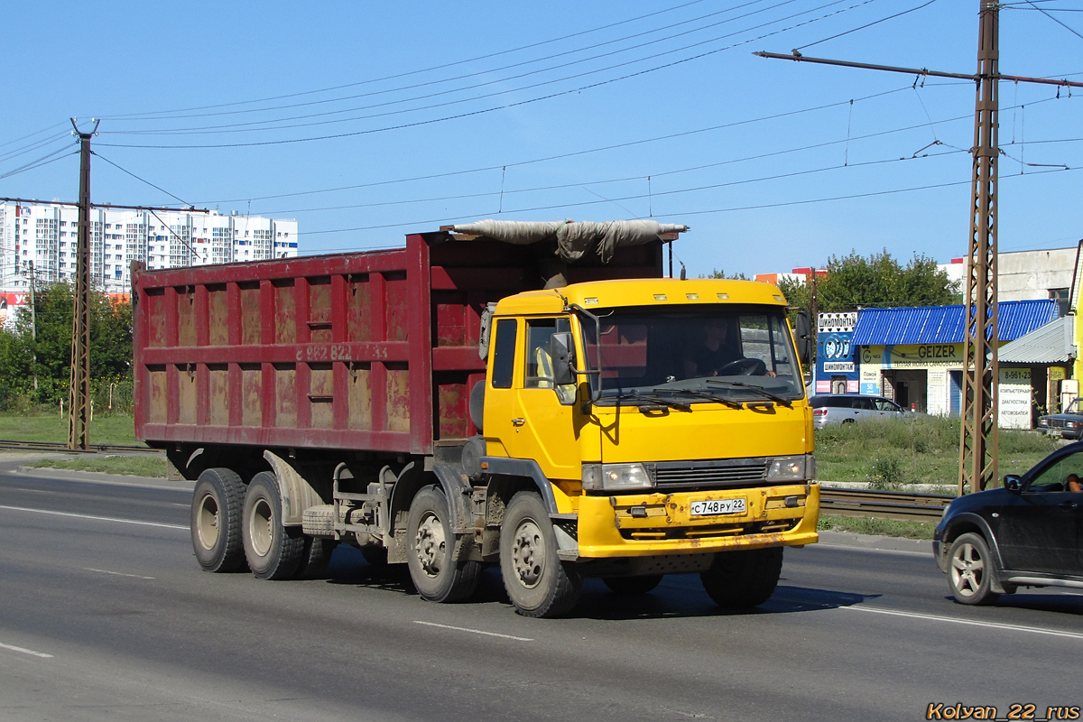 Алтайский край, № С 748 РУ 22 — FAW Алтай 3310