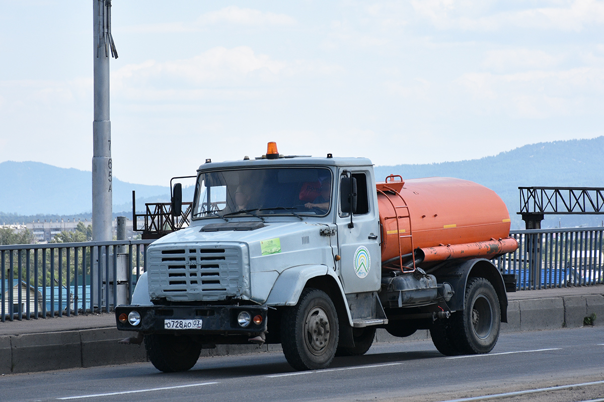 Бурятия, № О 728 АО 03 — ЗИЛ-433362