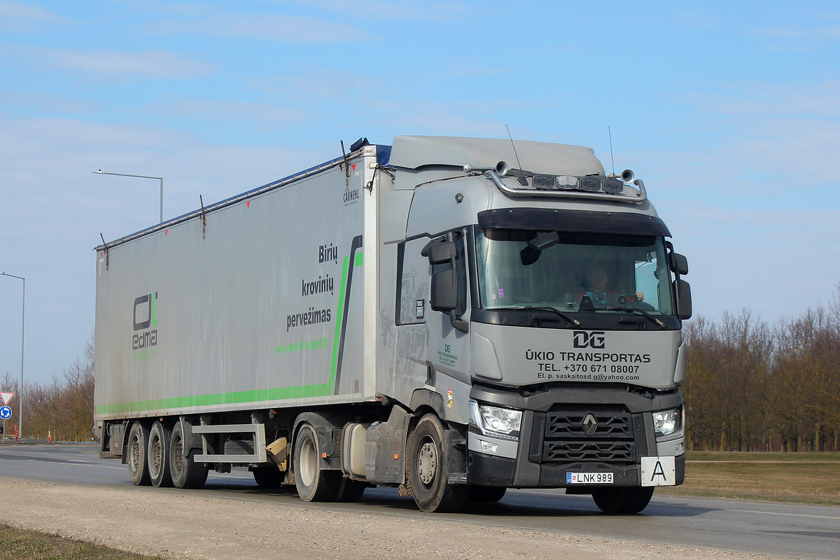 Литва, № LNK 989 — Renault T-Series ('2013)