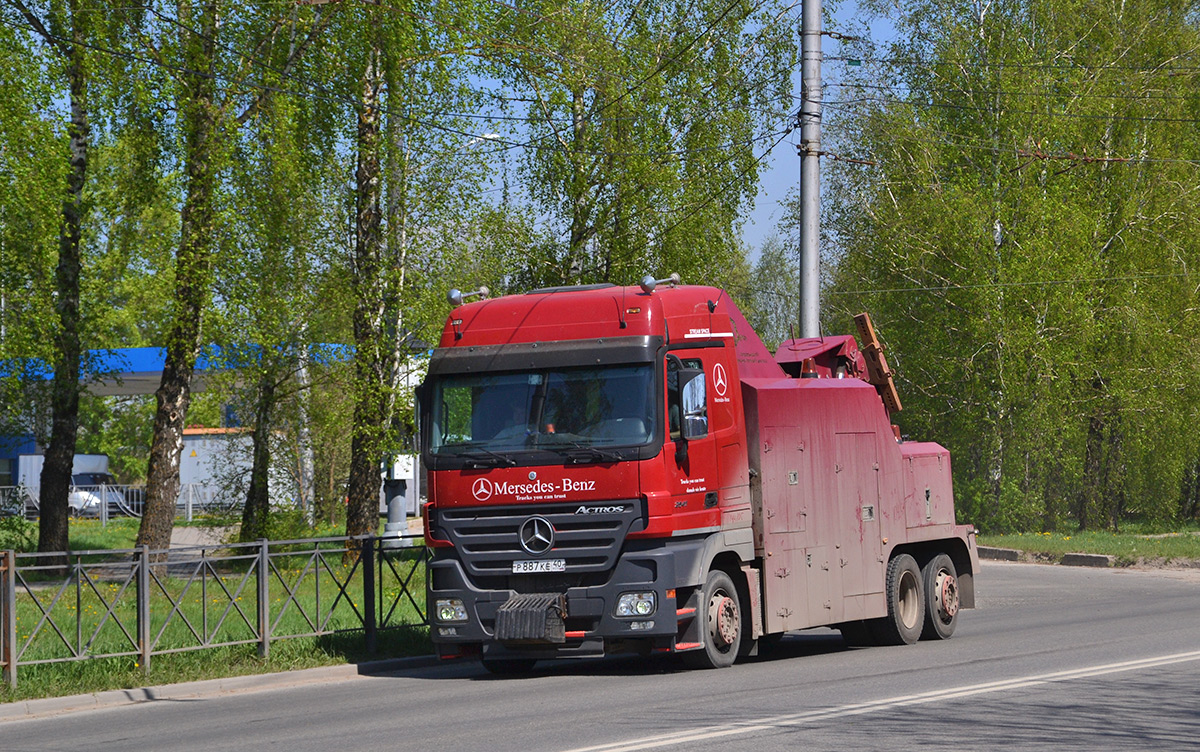 Калужская область, № Р 887 КЕ 40 — Mercedes-Benz Actros ('2009) 2541