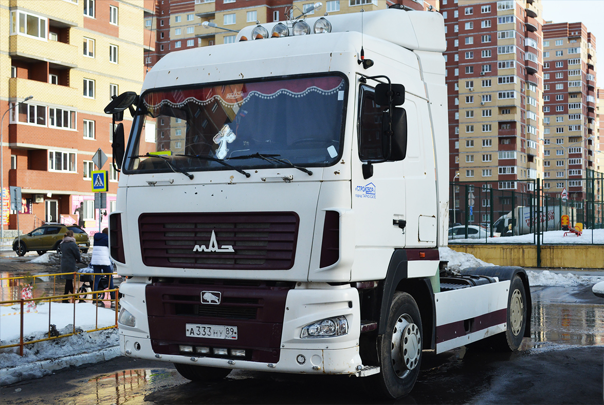 Ямало-Ненецкий автоном.округ, № А 333 НУ 89 — МАЗ-5440A9