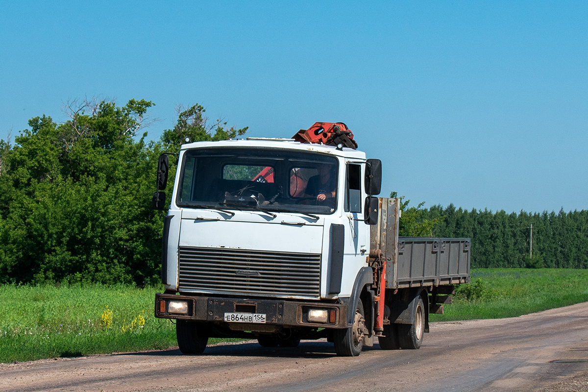 Оренбургская область, № Е 864 НВ 156 — МАЗ-437041