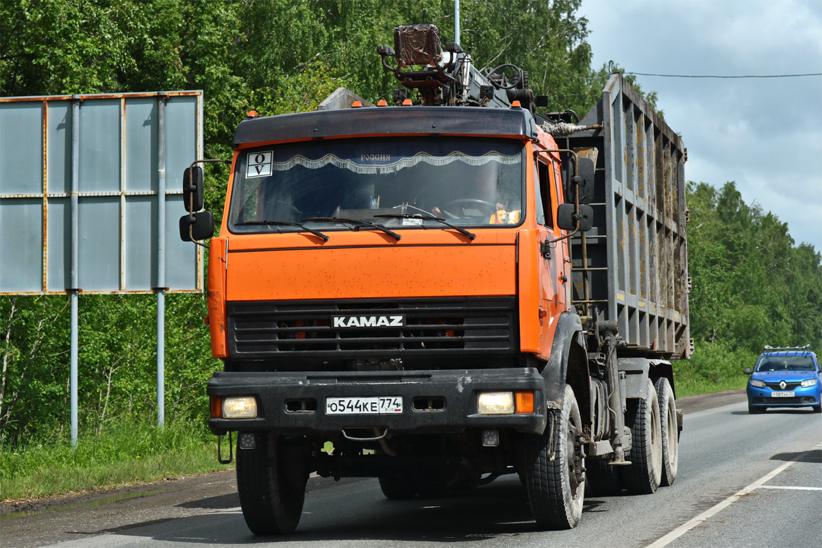Тюменская область, № О 544 КЕ 774 — КамАЗ (общая модель)