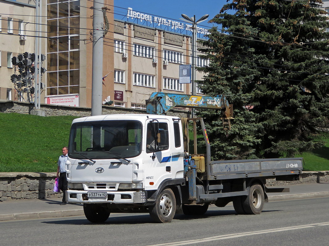 Кировская область, № В 537 ТК 43 — Hyundai Super Medium HD120