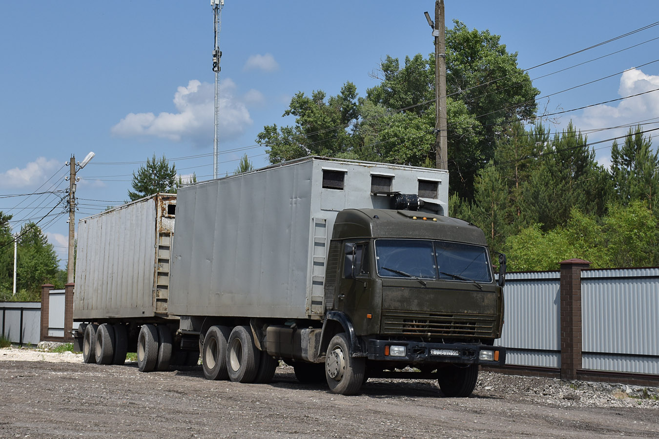 Дагестан, № А 756 ХО 05 — КамАЗ-53215 (общая модель)