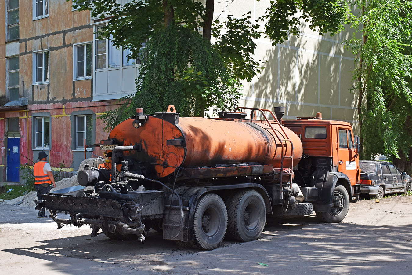 Рязанская область, № Р 524 ВЕ 62 — КамАЗ-53213