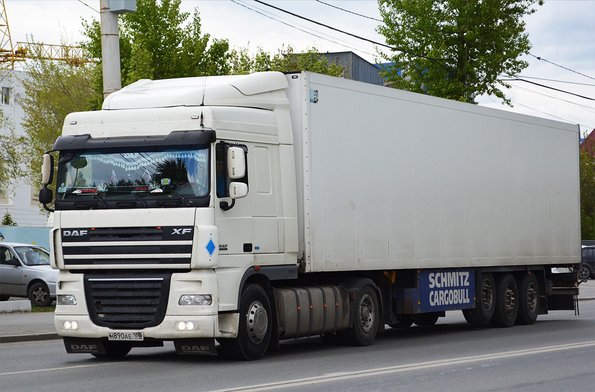 Ханты-Мансийский автоном.округ, № Н 890 АЕ 186 — DAF XF105 FT