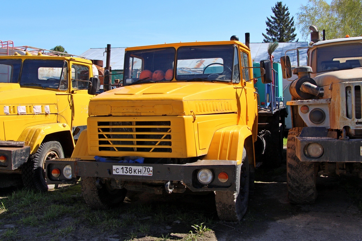 Томская область, № С 138 КН 70 — КрАЗ-250