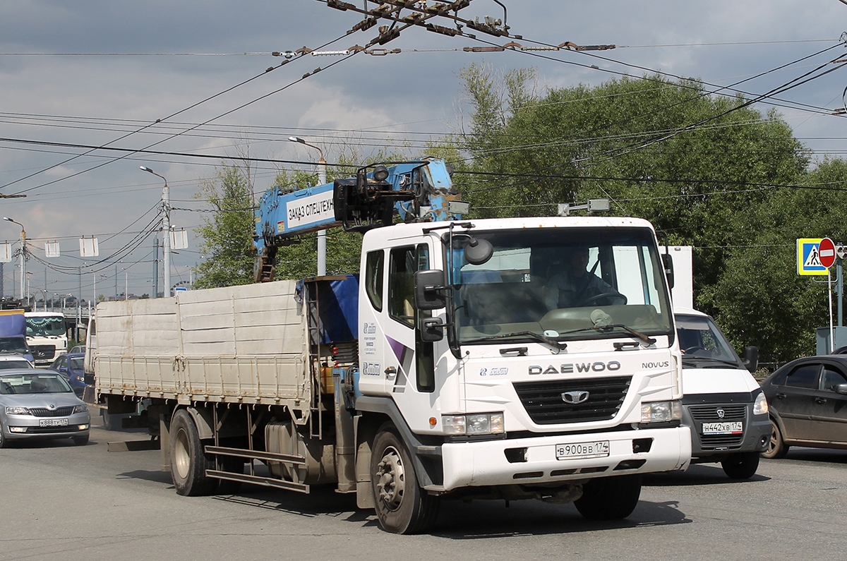 Челябинская область, № В 900 ВВ 174 — Daewoo Novus